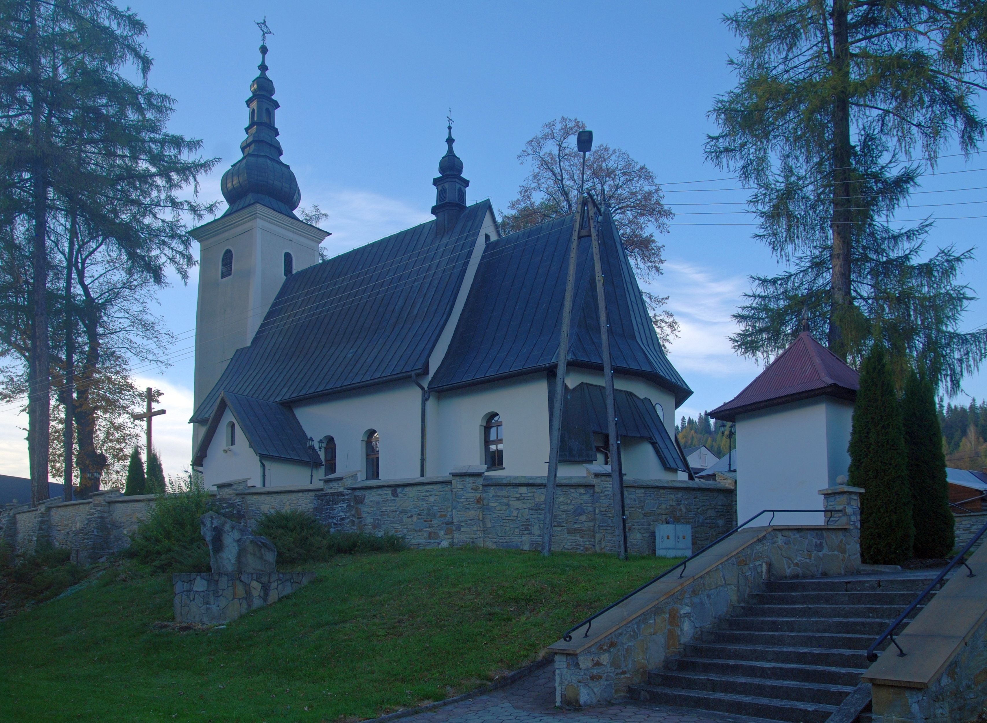 Parafia św. Kwiryna w Łapszach Niżnych